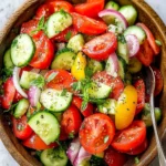 Vibrant Tomato Cucumber Salad for Refreshing Summer Bliss 7 Tomato Cucumber Salad