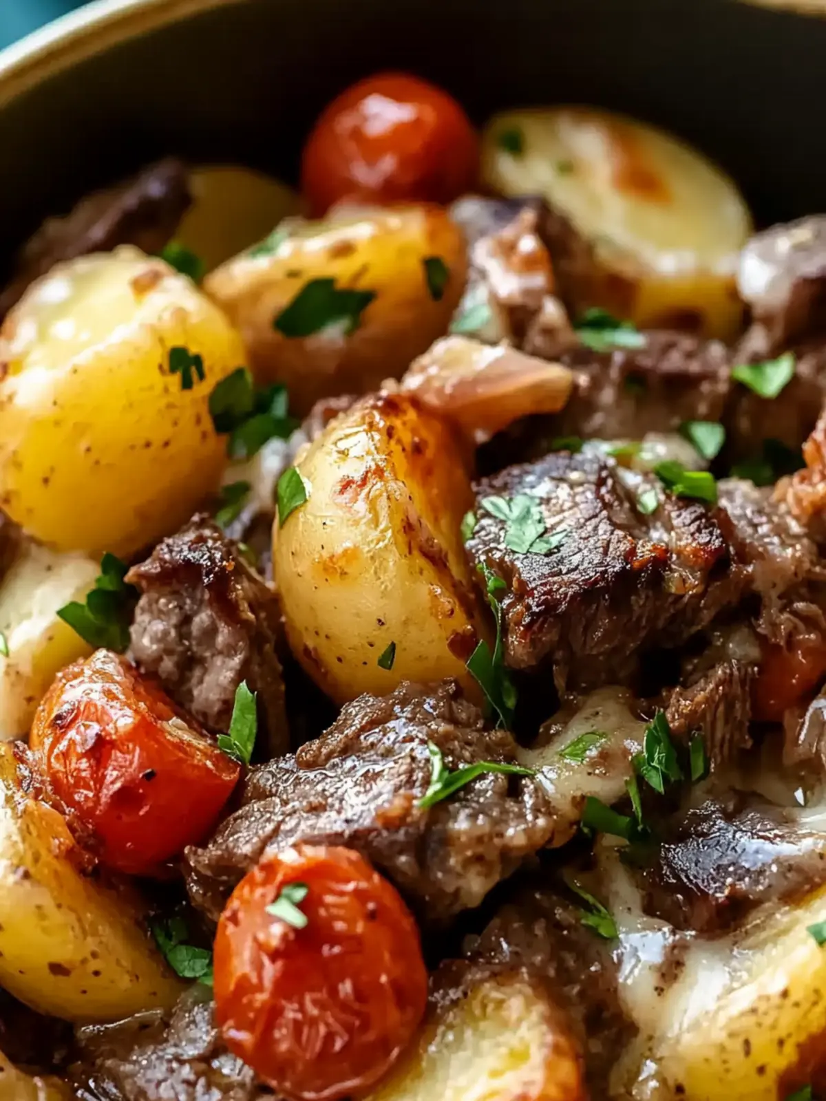 Crockpot Loaded Steak and Potato Bake for Ultimate Comfort 3 Crockpot Loaded Steak and Potato Bake