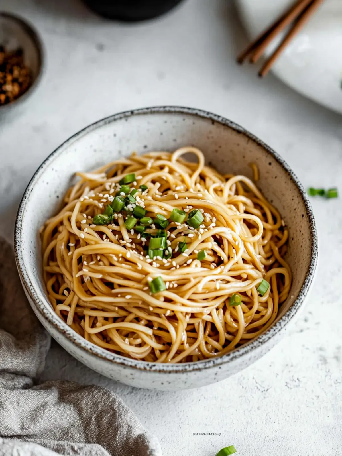 Delicious Garlic Sesame Noodles Ready in Just 15 Minutes 3 Garlic Sesame Noodles