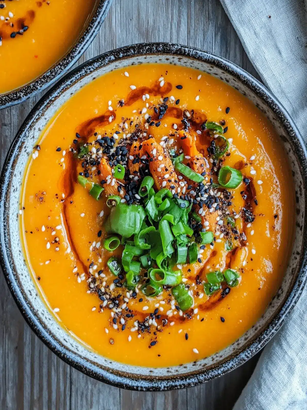 Warm Up with Spicy Miso Carrot Soup: Comfort in a Bowl 2 Spicy Miso Carrot Soup