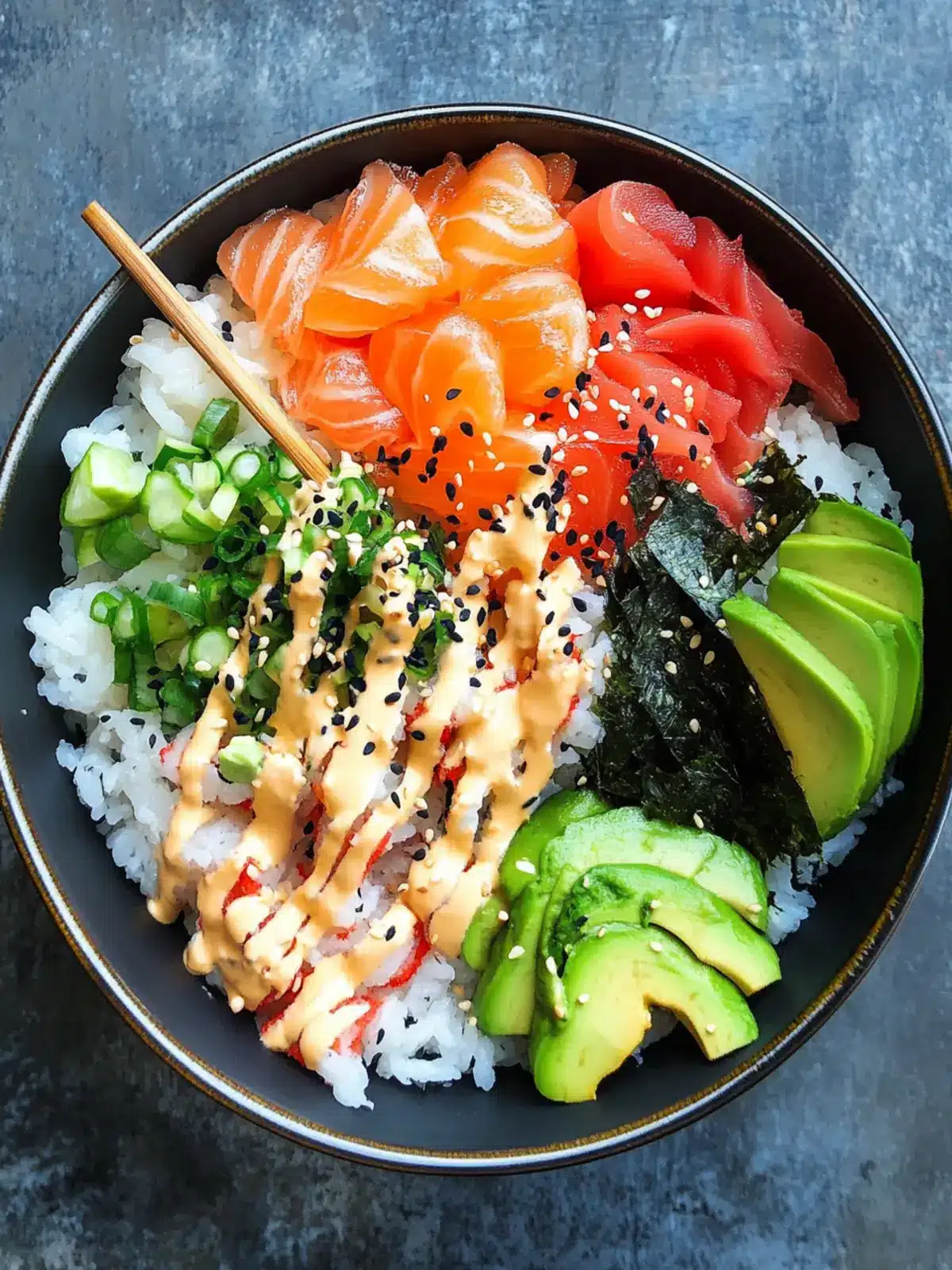 Quick California Sushi Bowl: Healthy and Customizable Delight 4 California Sushi Bowl