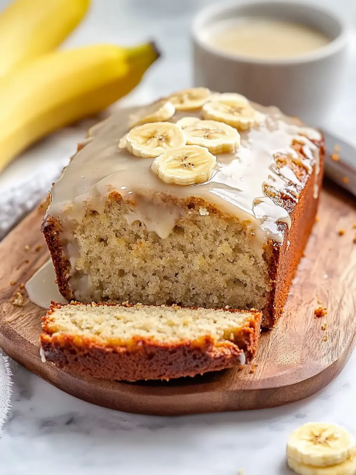 Banana Bread Glaze That Transforms Your Classic Recipe! 3 Banana Bread Glaze