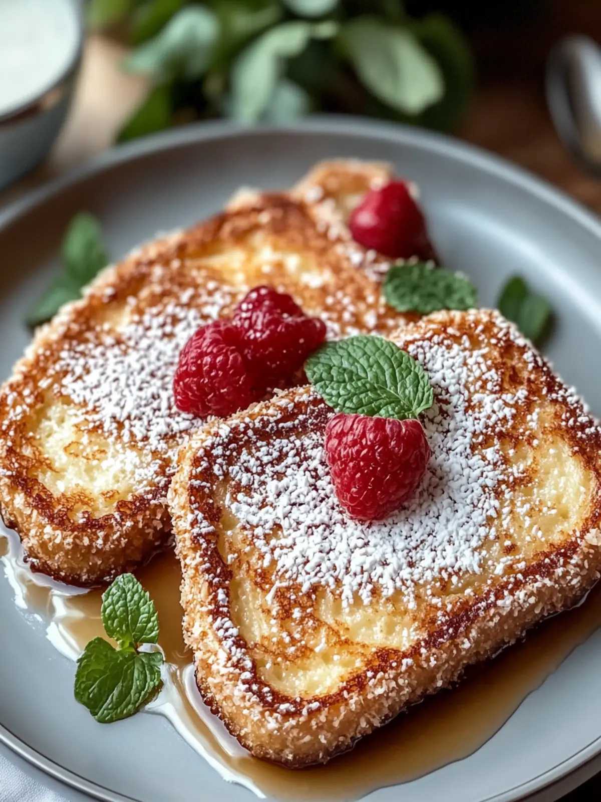 Coconut Crusted French Toast: A Tropical Breakfast Delight 3 Coconut Crusted French Toast