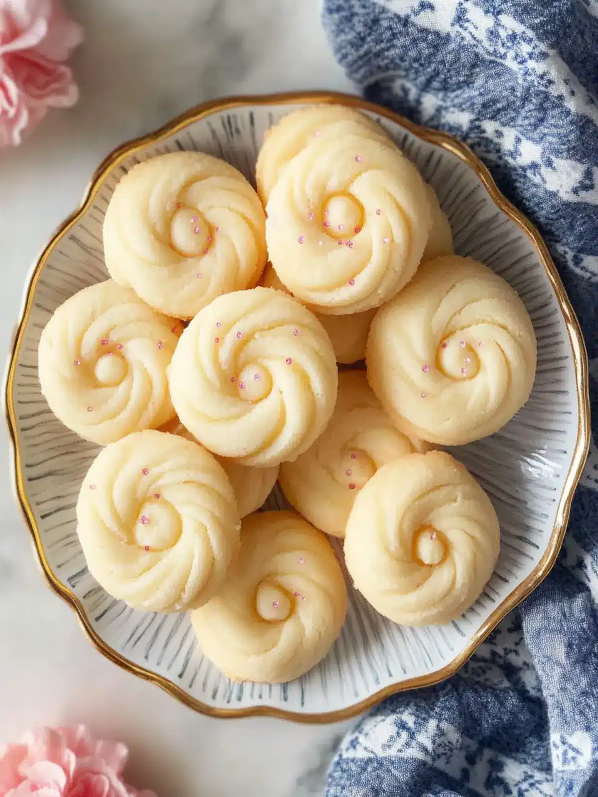 Melt-in-Your-Mouth Butter Cookies in Just 30 Minutes 3 Butter Cookies