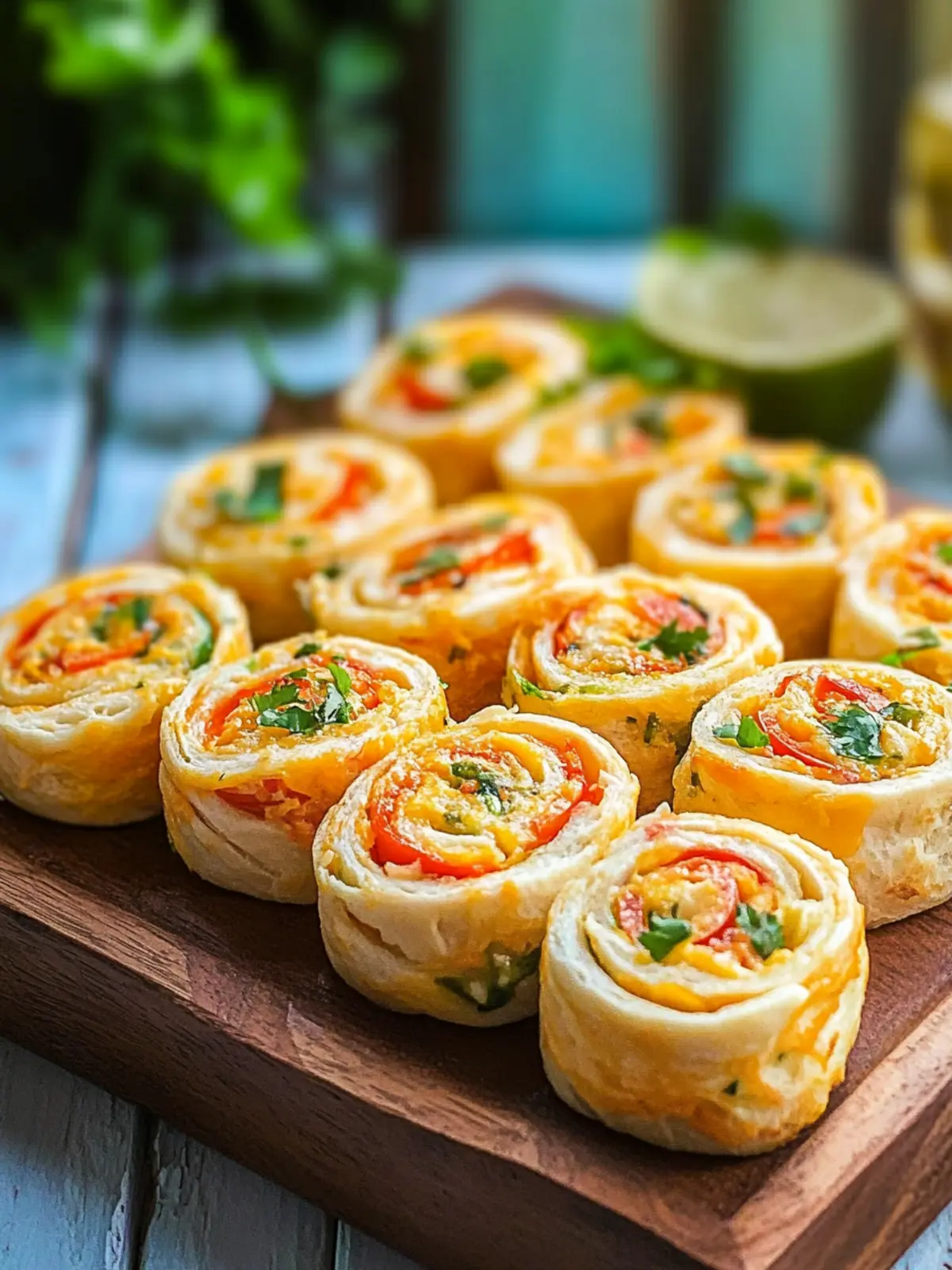 Delicious Mexican Pinwheels: Perfect for Parties and Snacks 2 Mexican Pinwheels