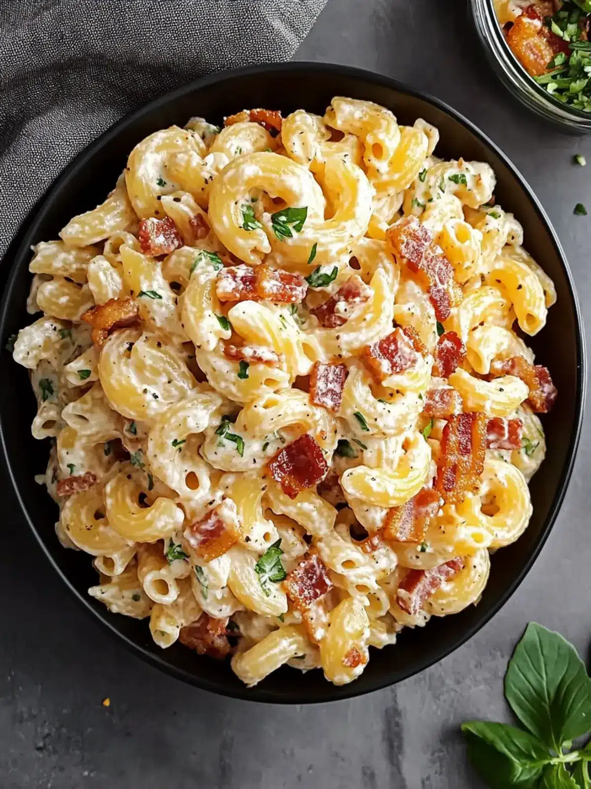 Creamy Bacon Cheddar Ranch Pasta Salad to Wow Your Guests 2 Creamy Bacon Cheddar Ranch Pasta Salad