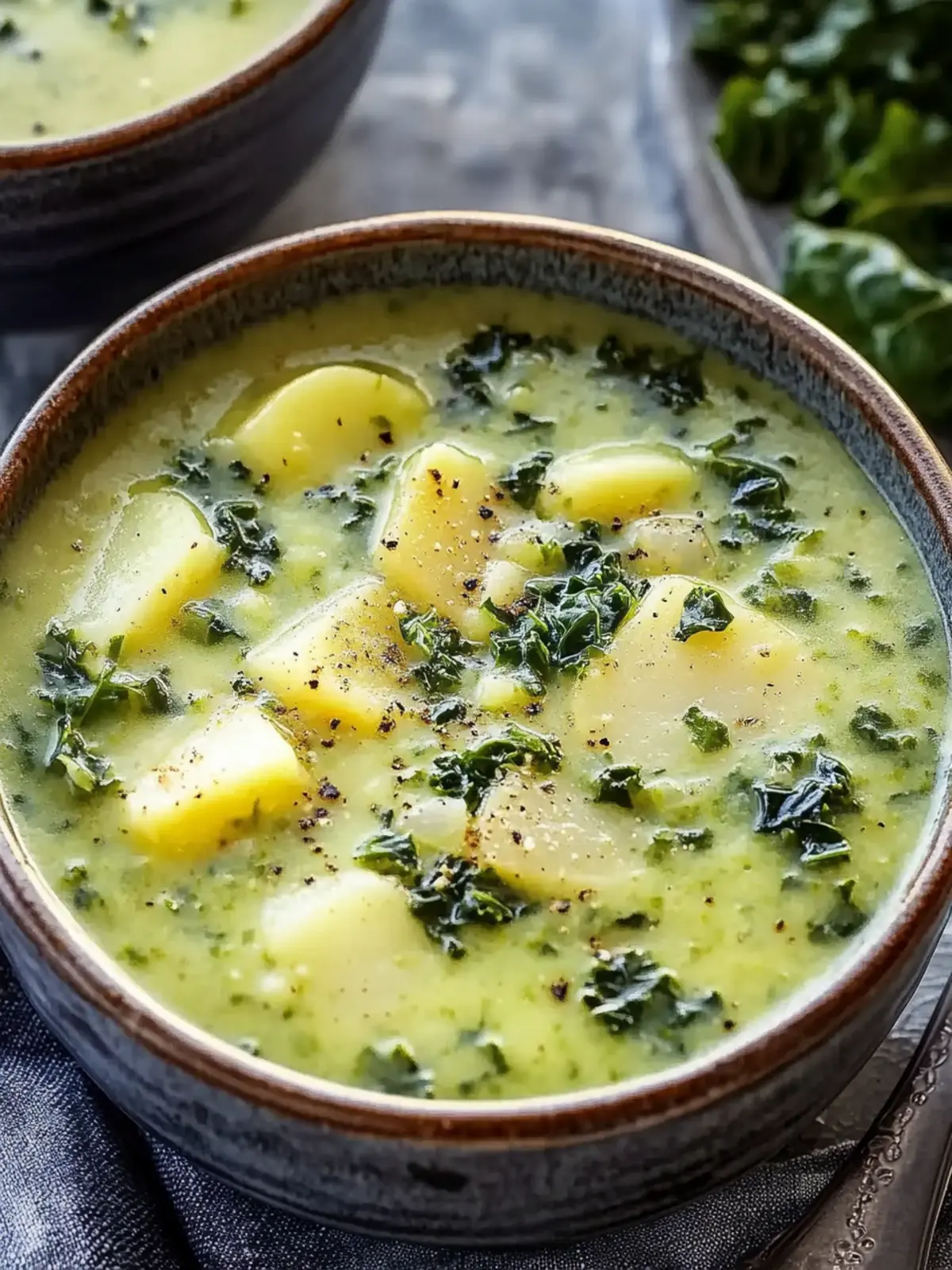 Warm Up with Chunky Potato Kale Soup for Cozy Nights 2 Chunky Potato Kale Soup