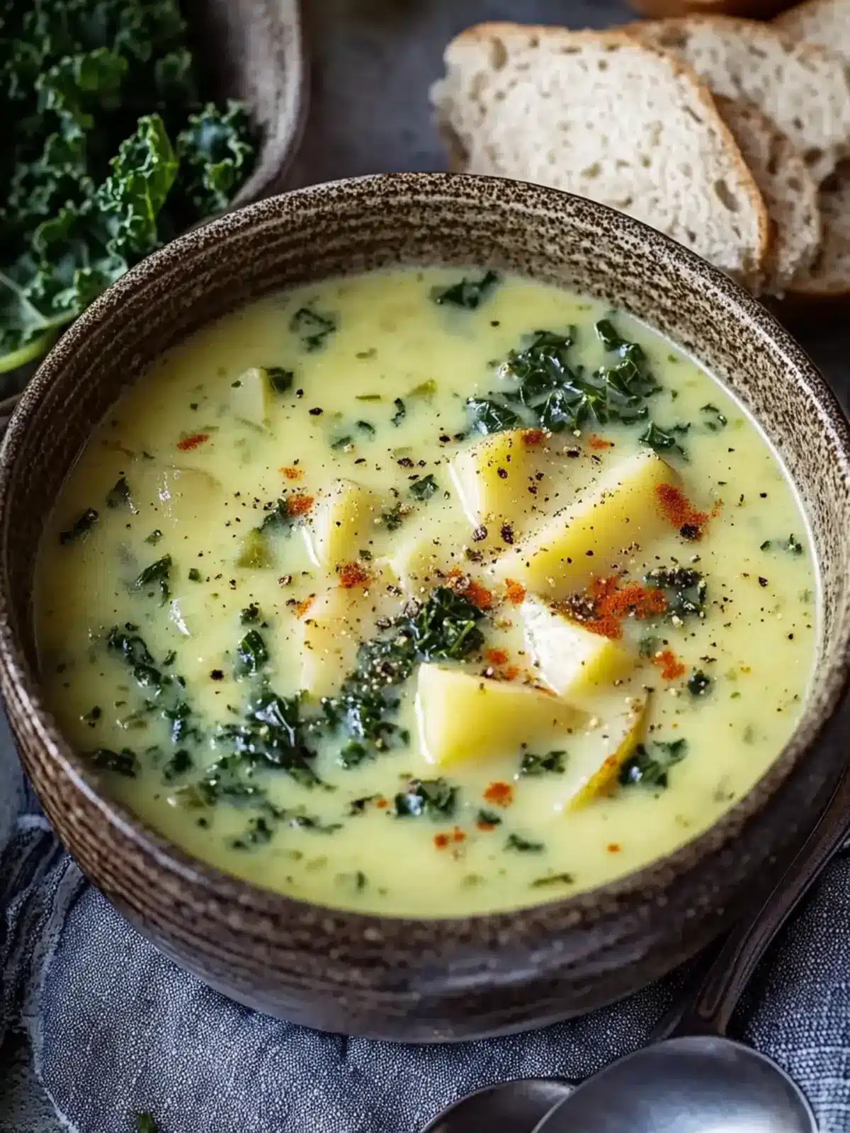 Warm Up with Chunky Potato Kale Soup for Cozy Nights 4 Chunky Potato Kale Soup