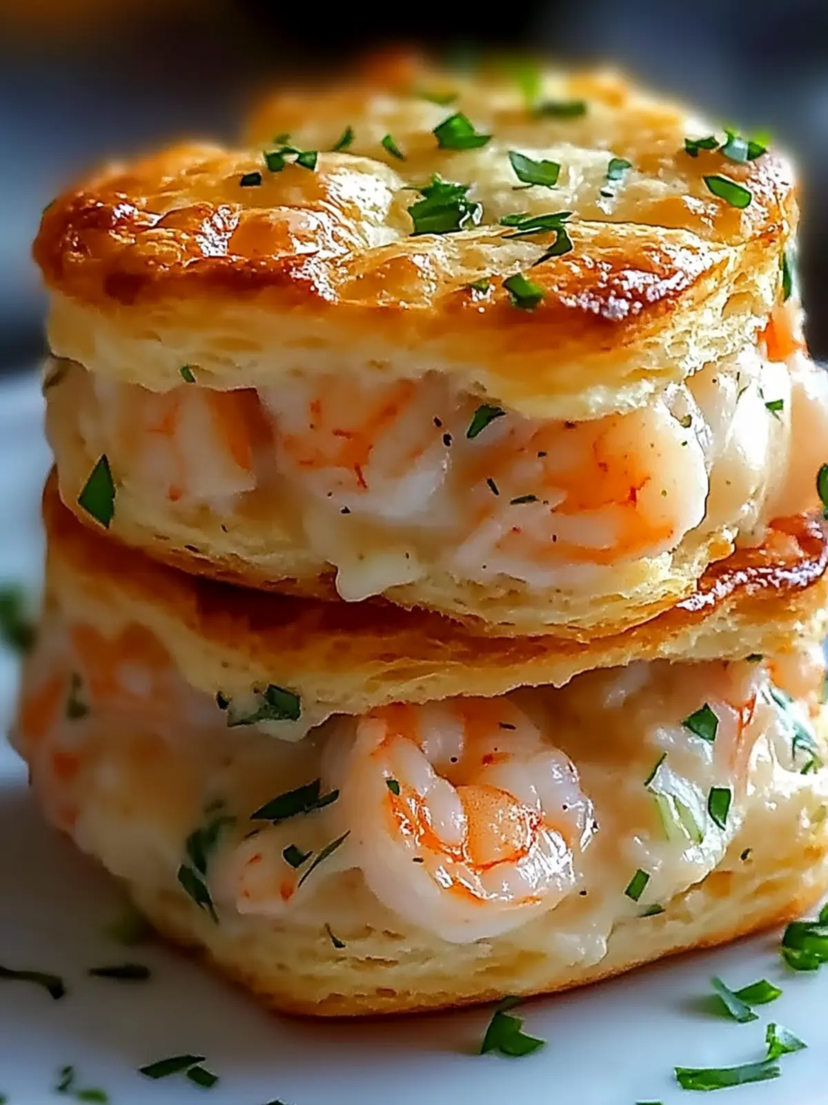 Savory Shrimp Crab Biscuit Melts for Ultimate Comfort Cravings 2 Shrimp Crab Biscuit Melts