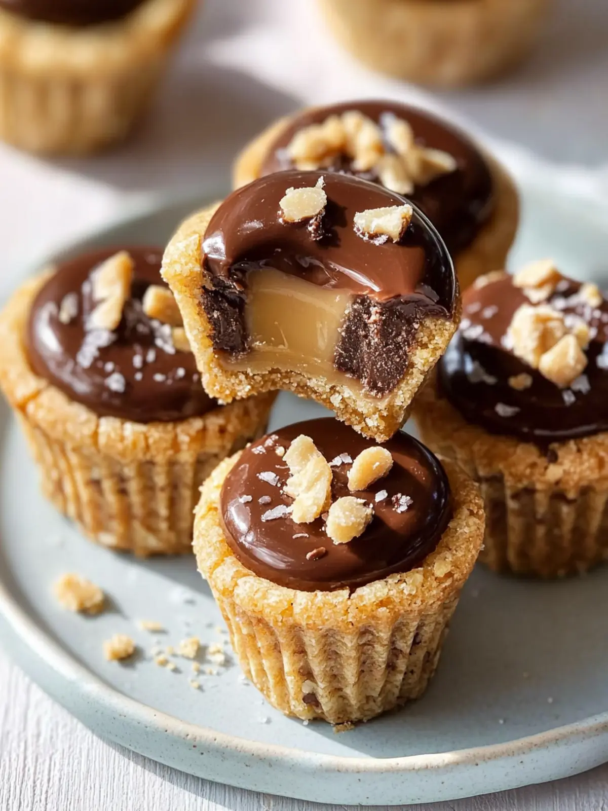 Delicious Twix Cookie Cups Made Easy: No-Bake & Vegan 5 Twix Cookie Cups