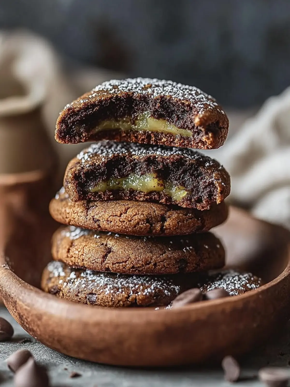 Dubai Chocolate Cookies with Crunchy Pistachio Delight 2 Dubai Chocolate Cookies