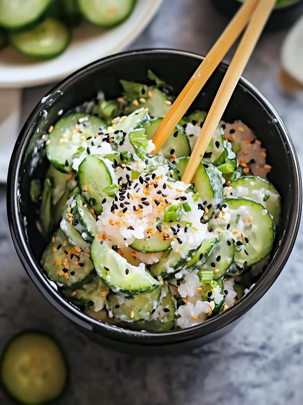 Delicious Sushi Cucumber Salad: Refreshing Summer Delight 3 Sushi Cucumber Salad