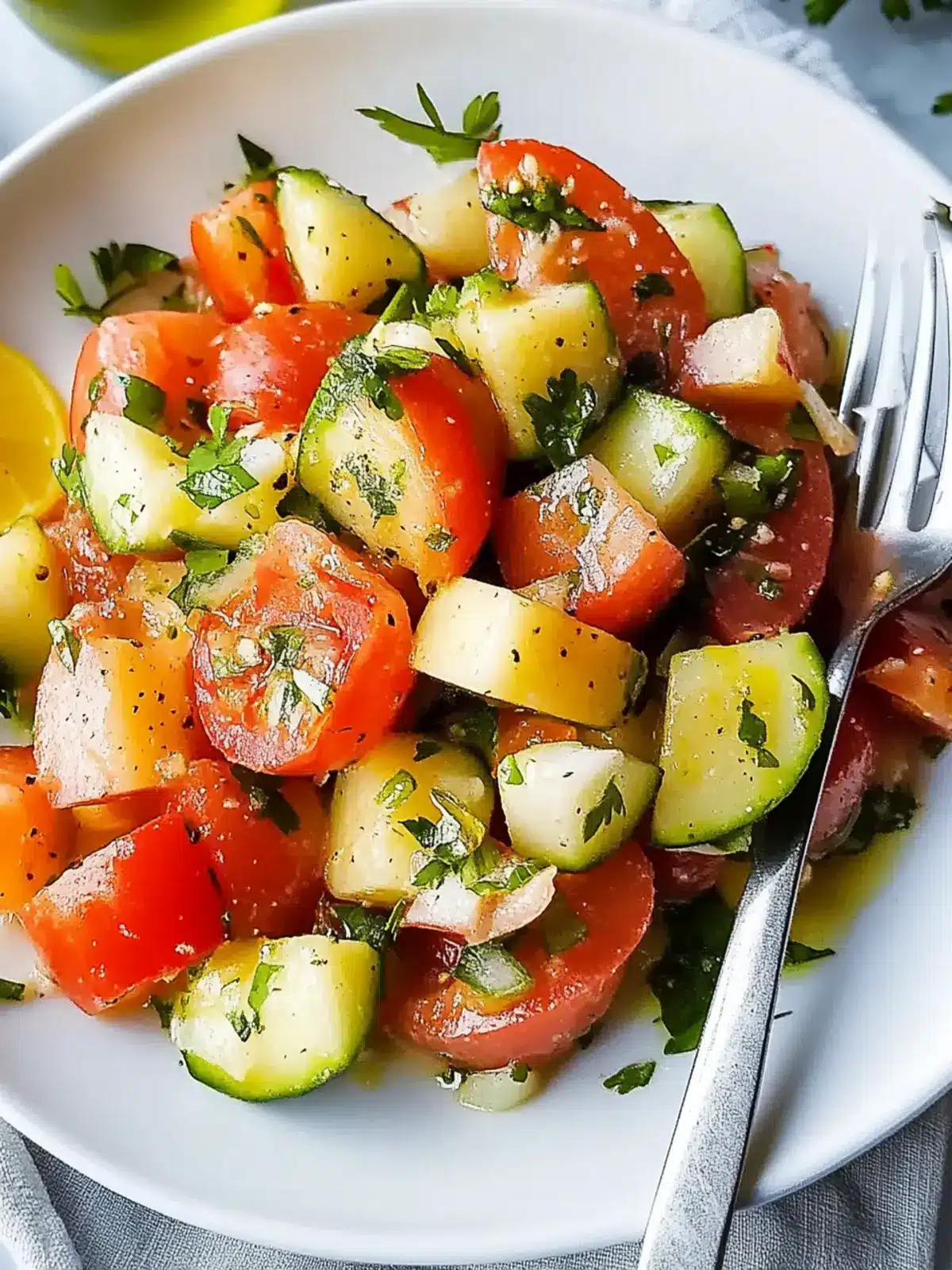 Delicious Portuguese Salad: Fresh Flavors for Summer Days 4 Portuguese Salad