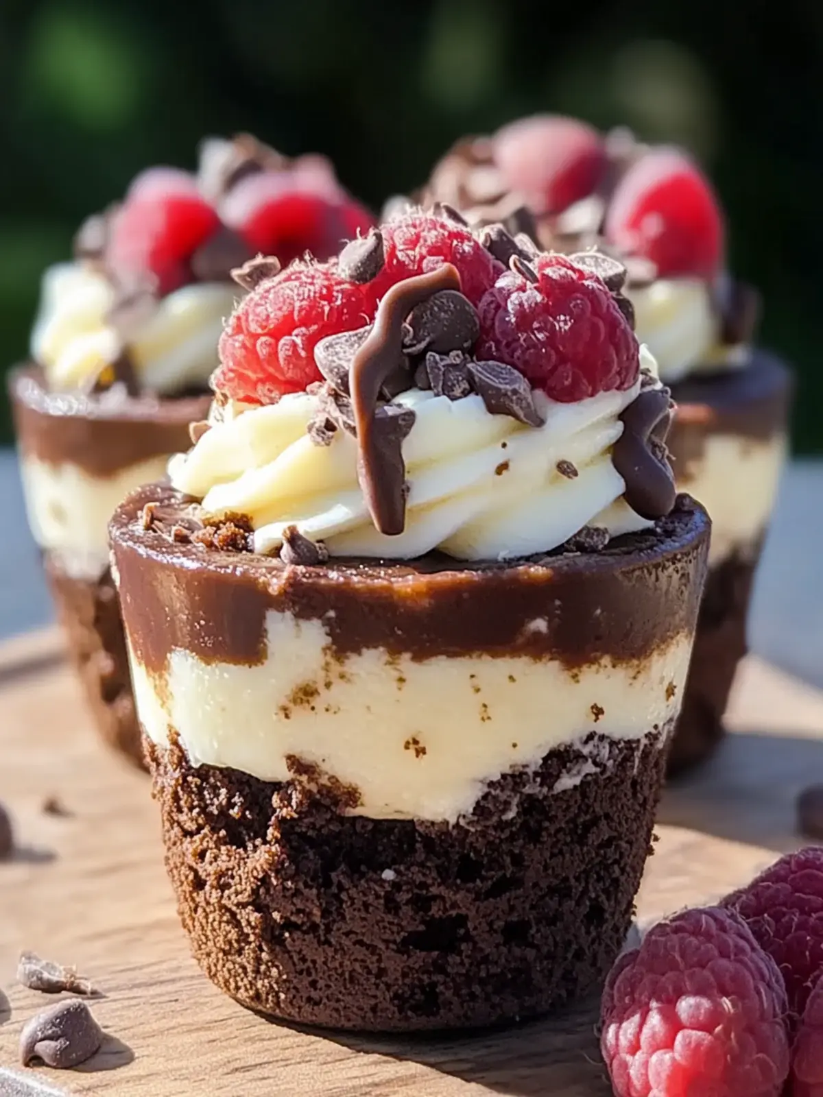 Loaded Brownie Cheesecake Cups for Ultimate Dessert Bliss 2 Loaded Brownie Cheesecake Cups