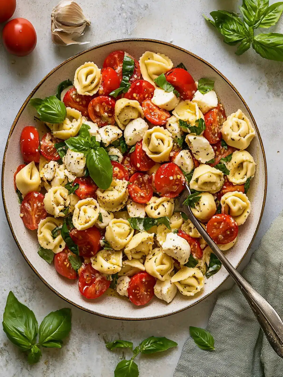 Tortellini Caprese Salad: A Fresh Twist on Classic Flavors 5 Tortellini Caprese Salad