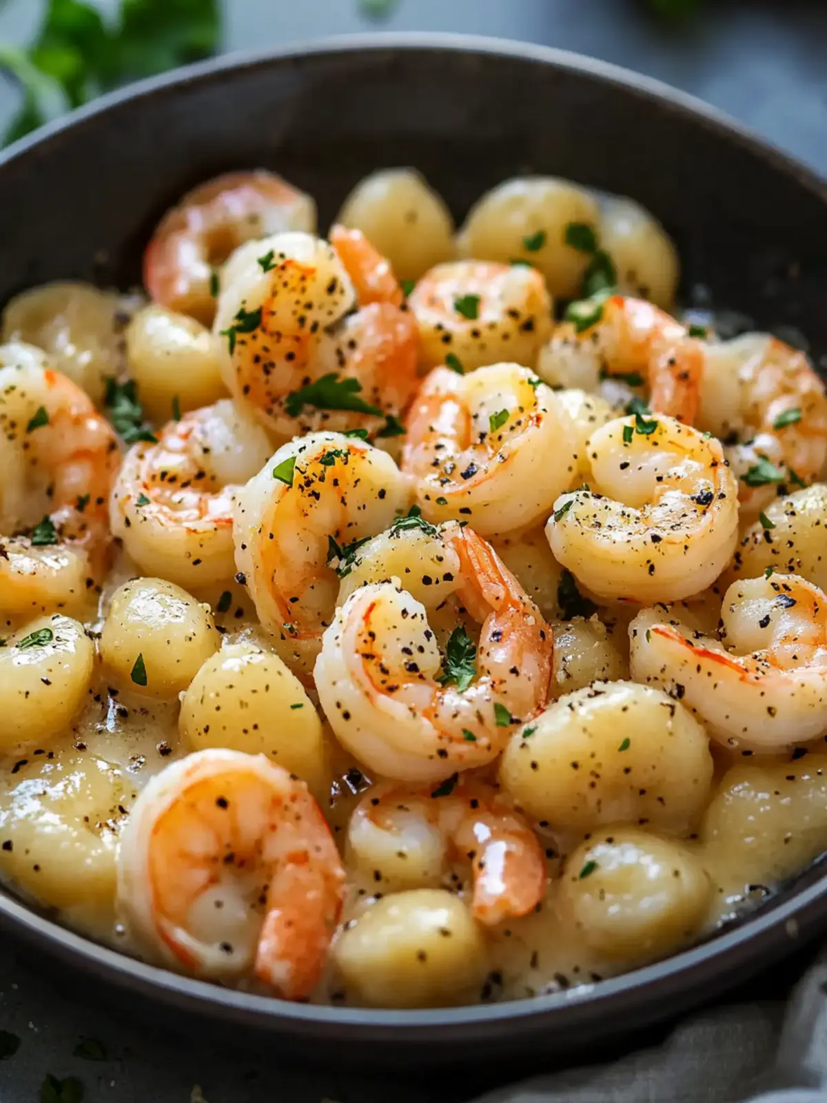 Creamy Shrimp and Gnocchi with Garlic Parmesan Delight 4 Creamy Shrimp and Gnocchi with Garlic Parmesan