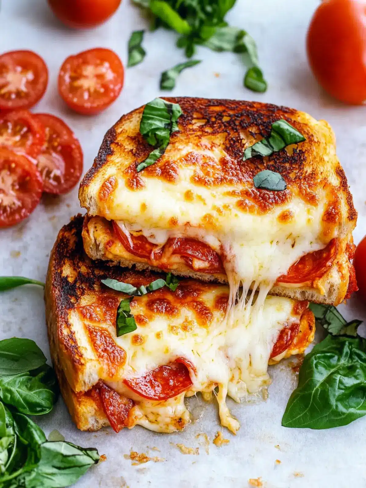 Ultimate Pizza Grilled Cheese: Irresistibly Cheesy Delight 3 Pizza Grilled Cheese