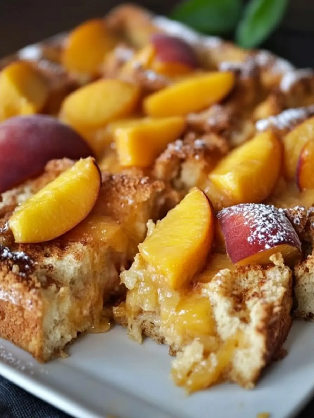 Irresistible Peaches and Cream French Toast Bake Recipe 2 Peaches and Cream French Toast Bake