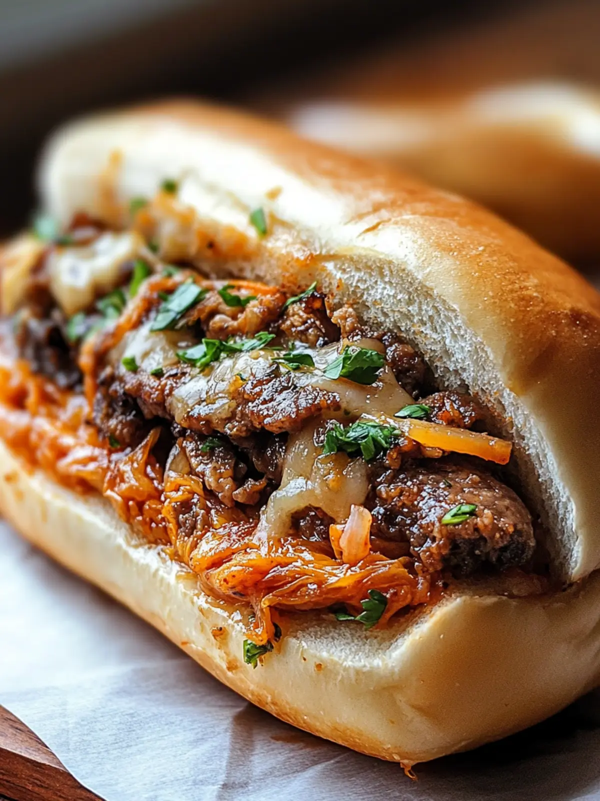 Korean-Inspired Kimchi Bulgogi Cheesesteak You'll Crave 3 Korean-Inspired Kimchi Bulgogi Cheesesteak