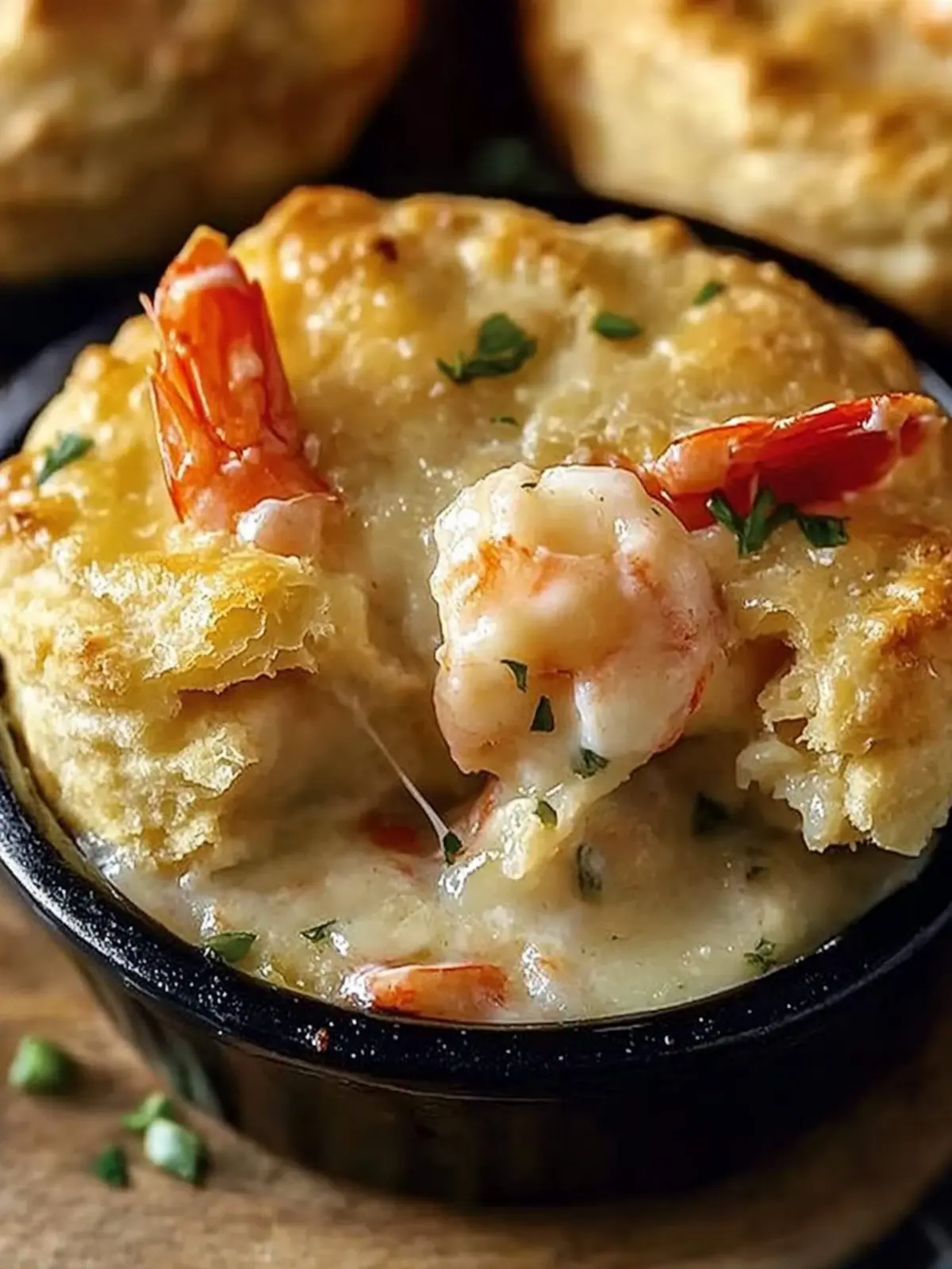 Cheddar Bay Biscuit Seafood Pot Pie - Cozy Comfort Awaits 2 Cheddar Bay Biscuit Seafood Pot Pie