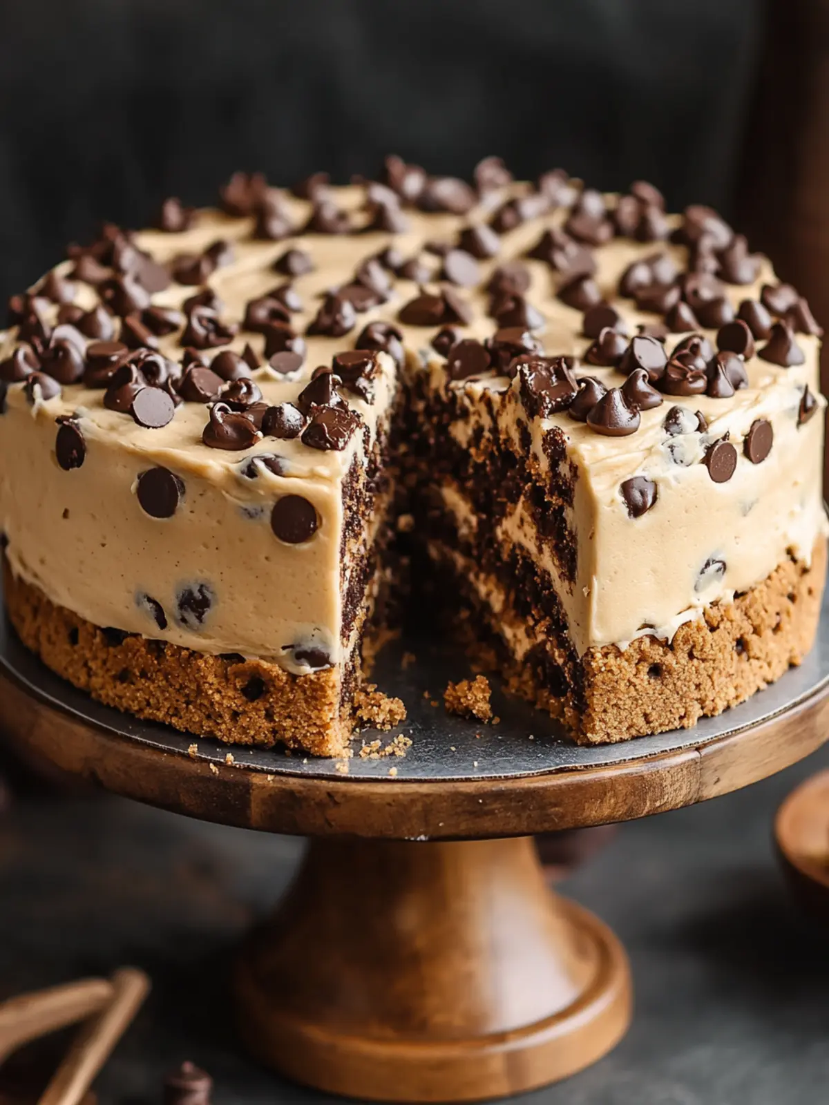 Decadent Chocolate Chip Cookie Cake for Your Sweet Cravings 5 Chocolate Chip Cookie Cake