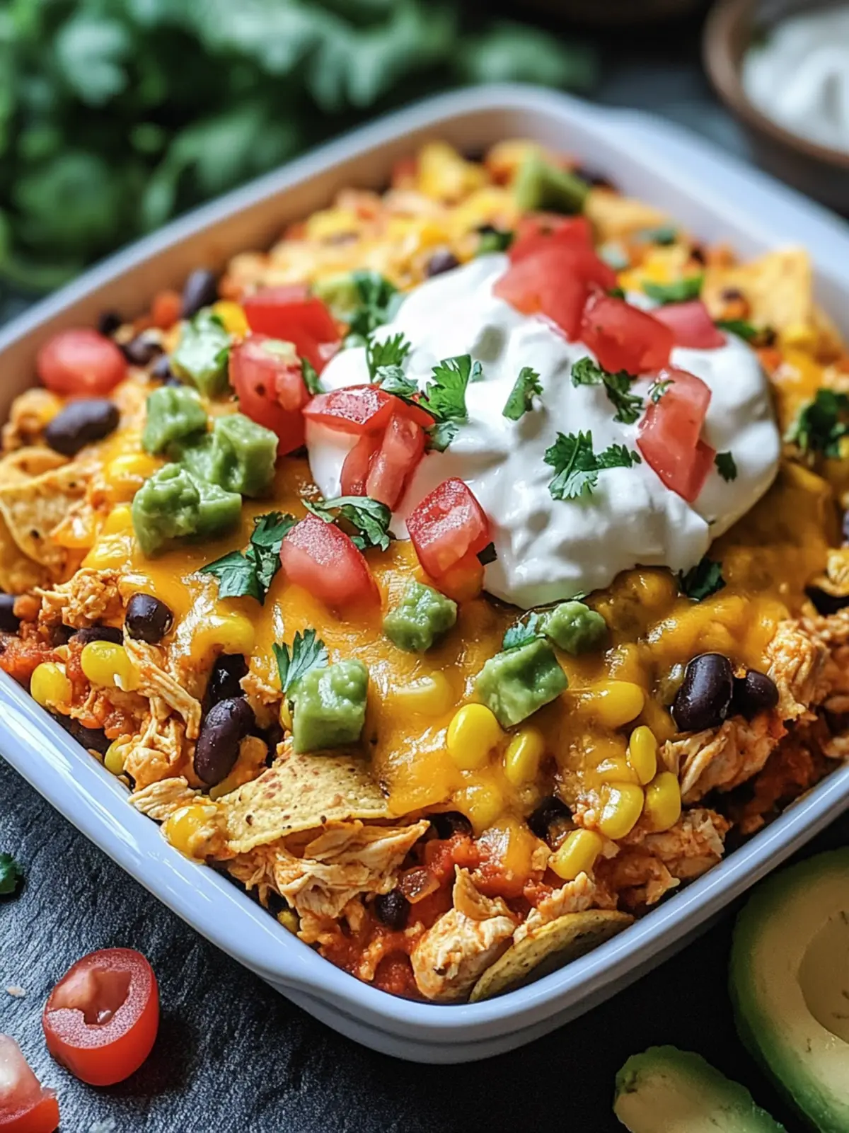 Ultimate Chicken Taco Casserole for Cozy Family Nights 3 Chicken Taco Casserole