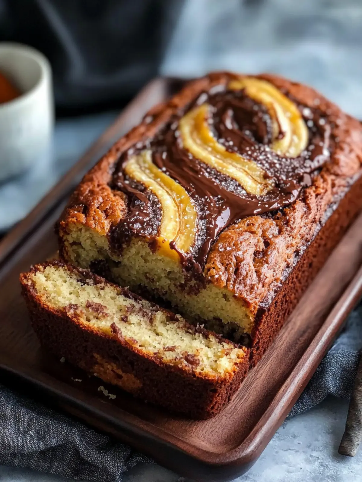 Nutella Swirl Banana Bread: Your Ultimate Comfort Food Delight 2 Nutella Swirl Banana Bread