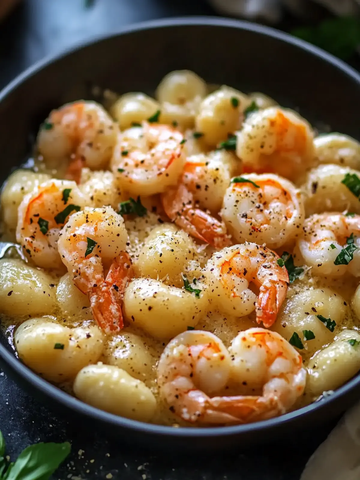 Creamy Shrimp and Gnocchi with Garlic Parmesan Delight 3 Creamy Shrimp and Gnocchi with Garlic Parmesan