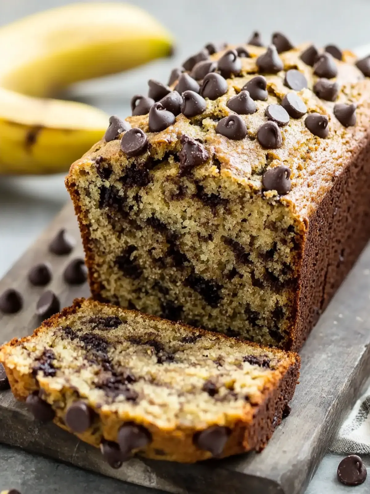 Moist Chocolate Chip Banana Bread That Everyone Will Love 5 Moist Chocolate Chip Banana Bread