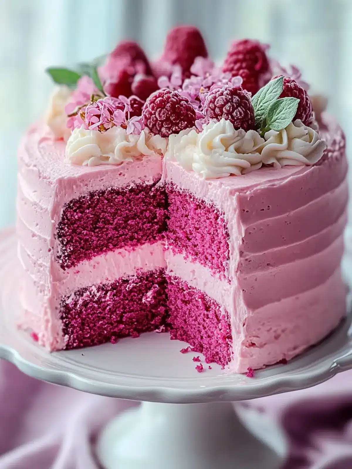 Delicious Pink Velvet Cake to Celebrate Mom's Day in Style 4 Pink Velvet Cake