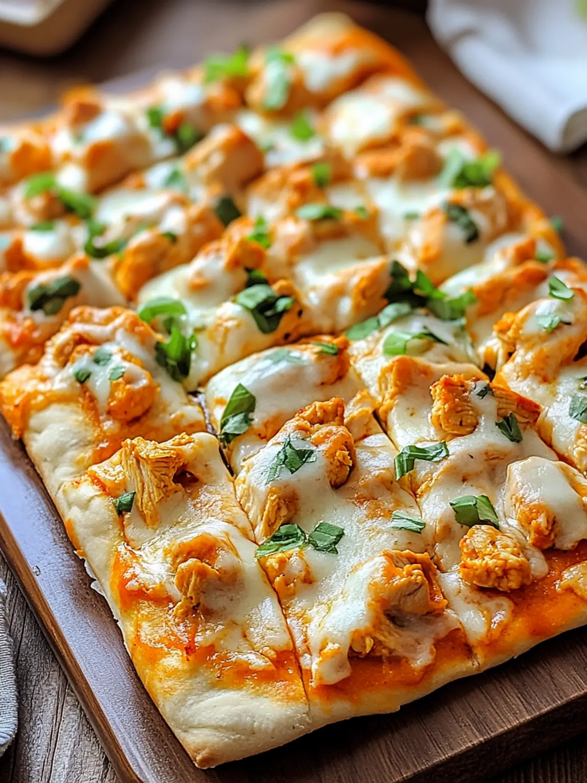 Buffalo Chicken Flatbread: Your New Go-To Game Day Snack 4 Buffalo Chicken Flatbread