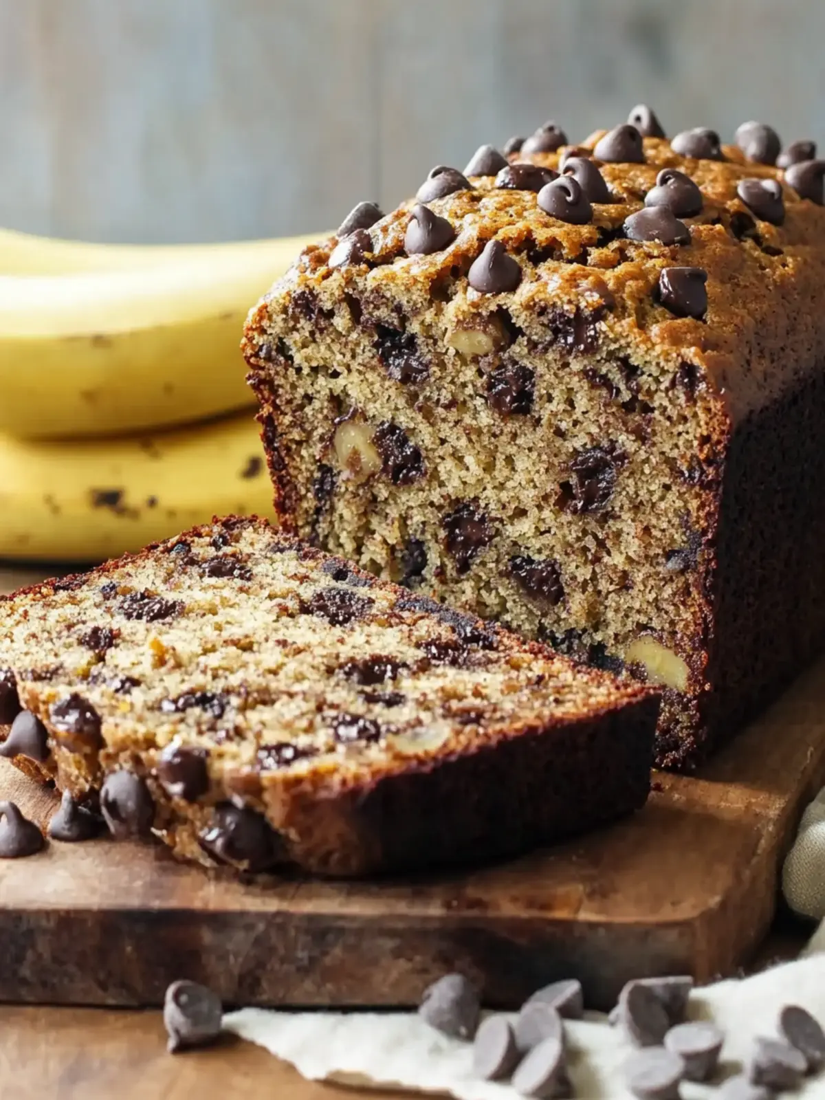 Moist Chocolate Chip Banana Bread That Everyone Will Love 2 Moist Chocolate Chip Banana Bread