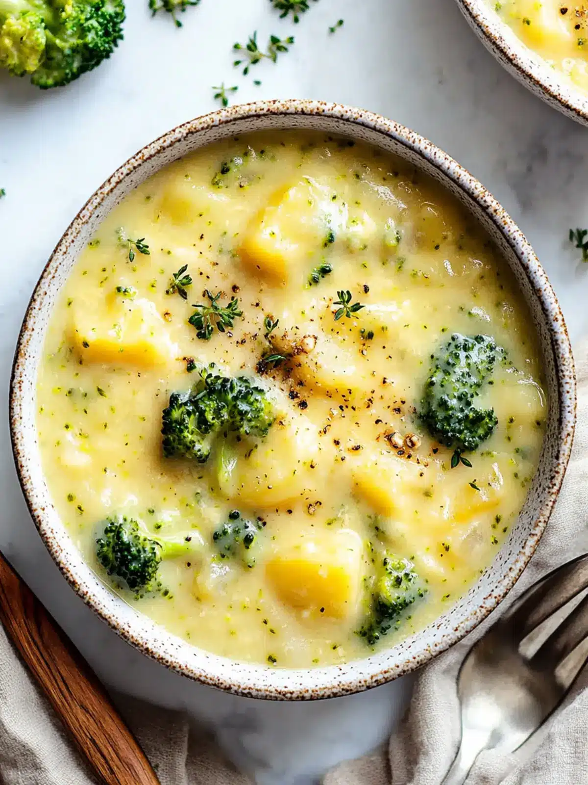 Creamy Broccoli Potato Cheese Soup for Cozy Nights 2 Broccoli Potato Cheese Soup