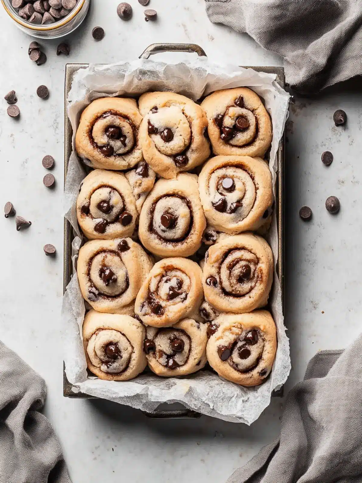 Irresistible Chocolate Chip Cookie Rolls That Melt in Your Mouth 3 Chocolate Chip Cookie Rolls