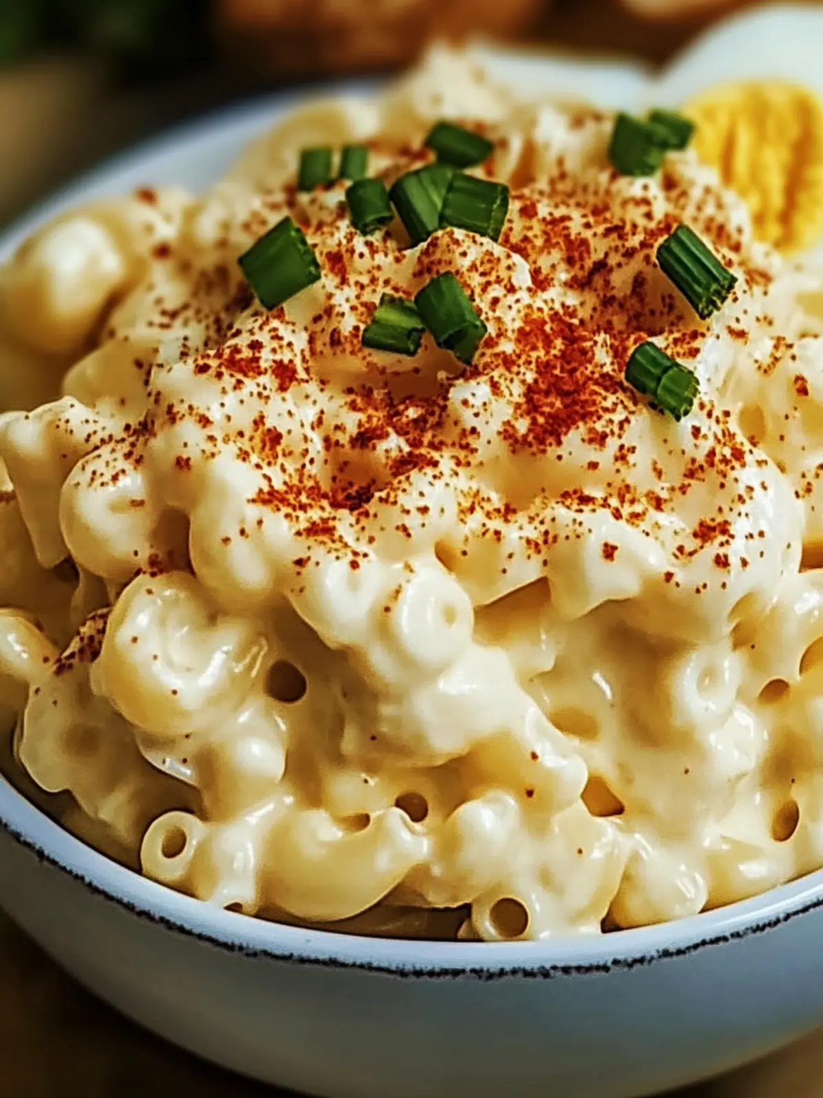 Deviled Egg Macaroni Salad: Creamy Twist for Your BBQ Spread 3 Deviled Egg Macaroni Salad