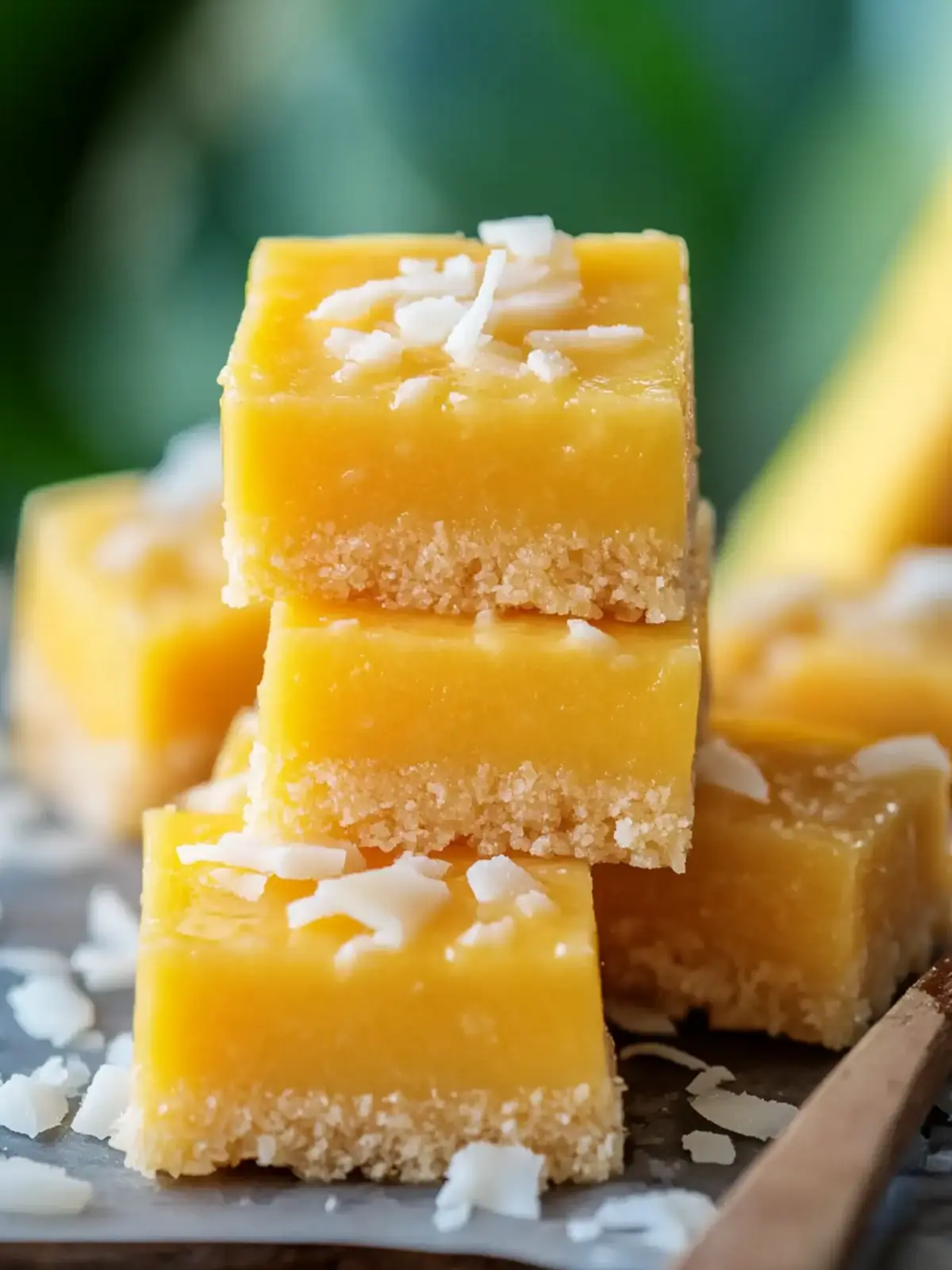 Mango Coconut Bars: Your Go-To Summer Bliss Dessert 4 Mango Coconut Bars