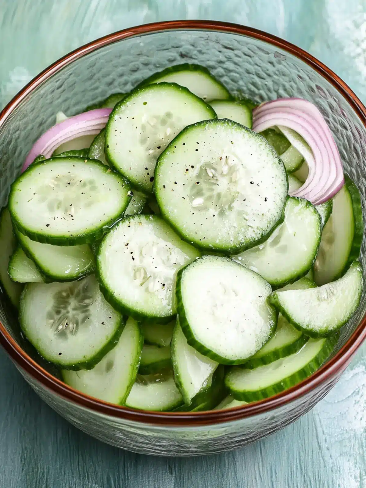 Deliciously Refreshing Old Fashioned Cucumber Salad Recipe 3 Old Fashioned Cucumber Salad