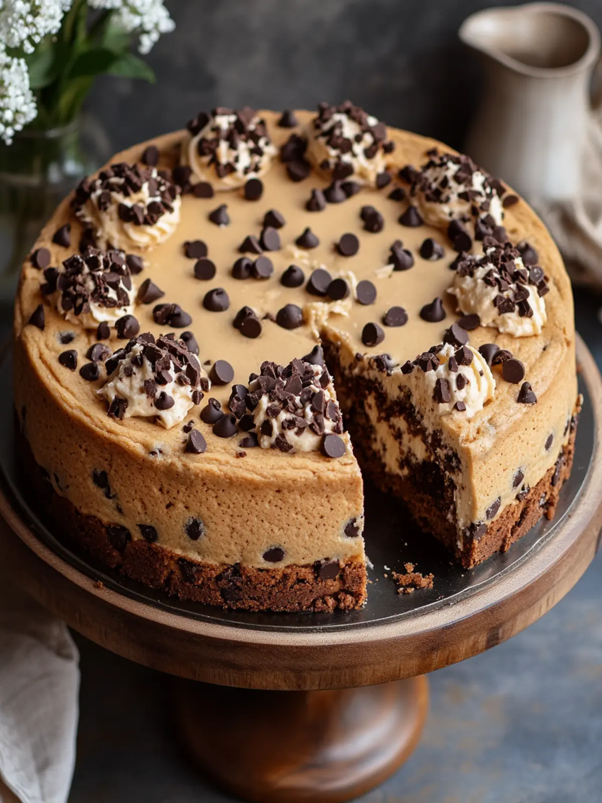Decadent Chocolate Chip Cookie Cake for Your Sweet Cravings 2 Chocolate Chip Cookie Cake