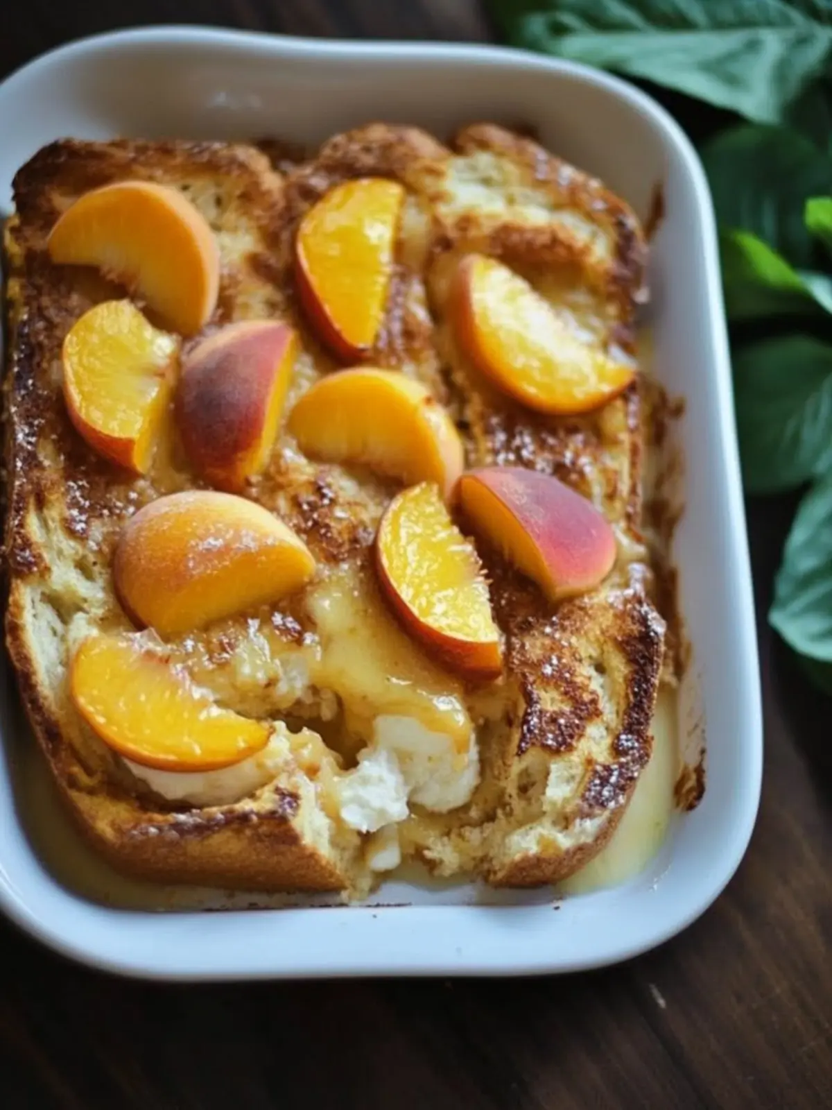 Irresistible Peaches and Cream French Toast Bake Recipe 5 Peaches and Cream French Toast Bake