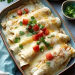 Creamy White Rotisserie Chicken Enchiladas for Easy Dinners 8 White Rotisserie Chicken Enchiladas