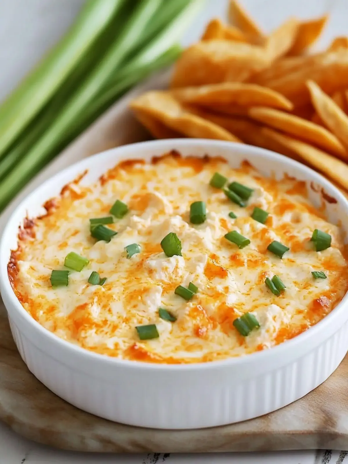 Melted Air Fryer Buffalo Chicken Dip for Ultimate Game Day Fun 3 Melted Air Fryer Buffalo Chicken Dip