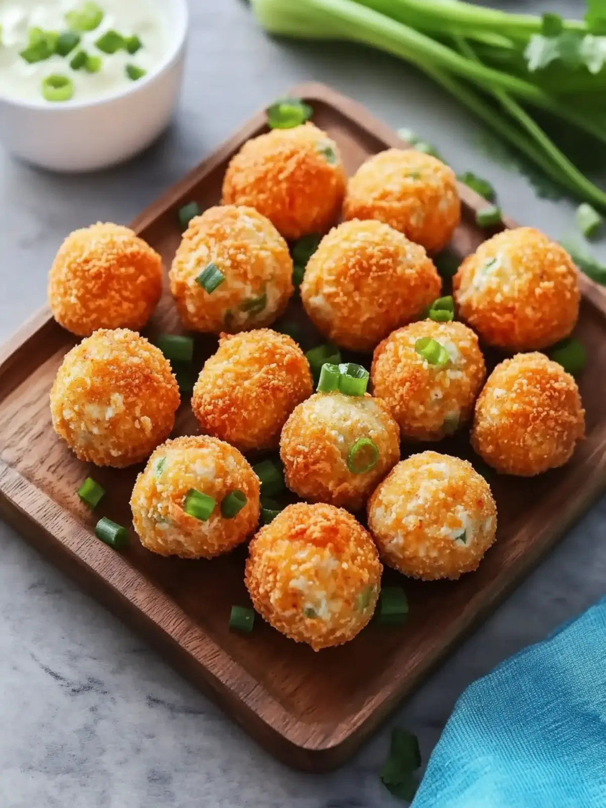 Buffalo Chicken Dip Balls: Crispy Game Day Delights You’ll Love 4 Buffalo Chicken Dip Balls