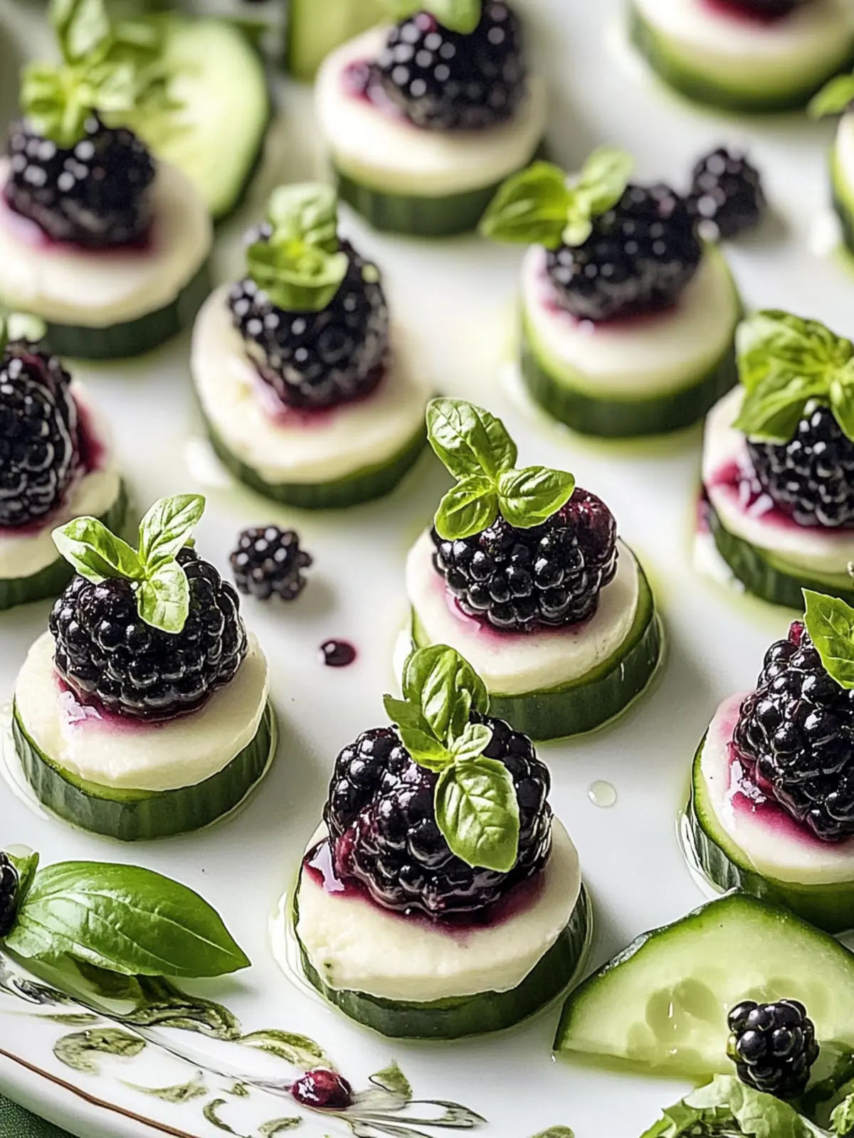 Fresh Blackberry-Cucumber Caprese Bites Everyone Will Love 4 Blackberry-Cucumber Caprese Bites