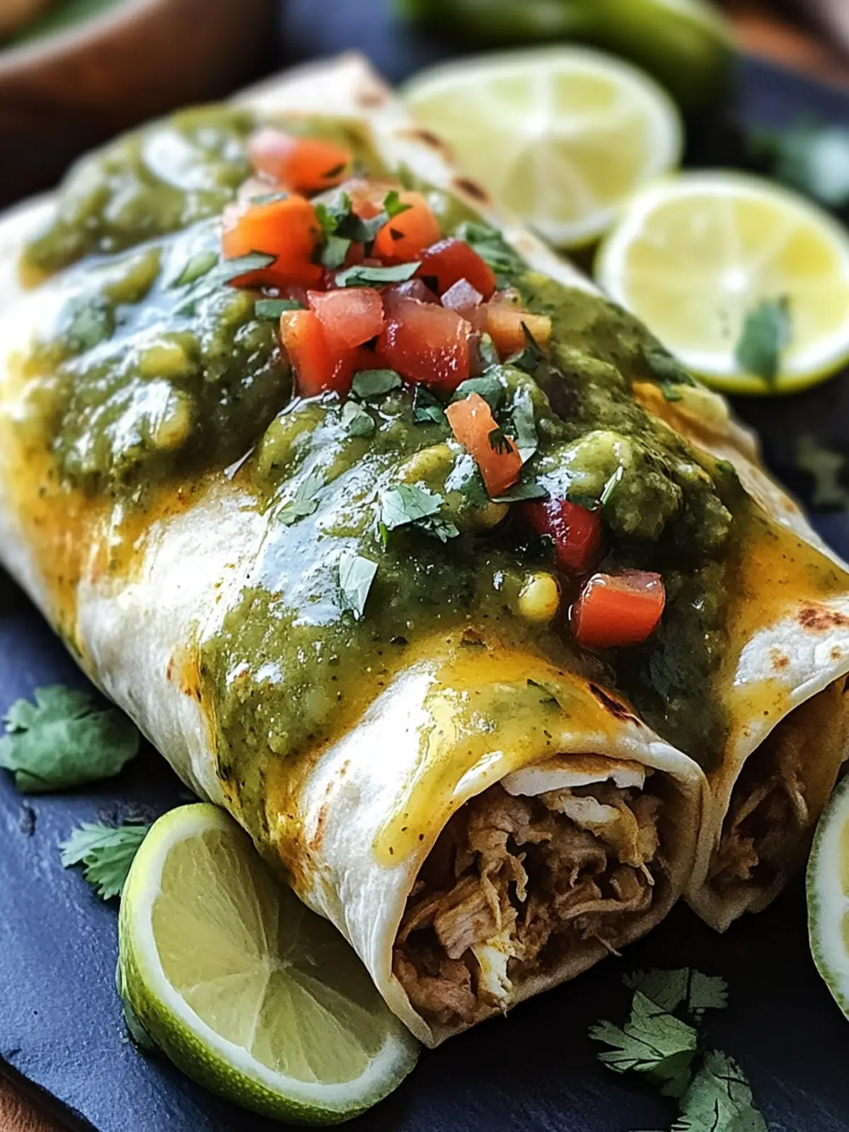Chili Verde Hatch Burritos: Flavor-Packed Comfort Awaits 4 Chili Verde Hatch Burritos