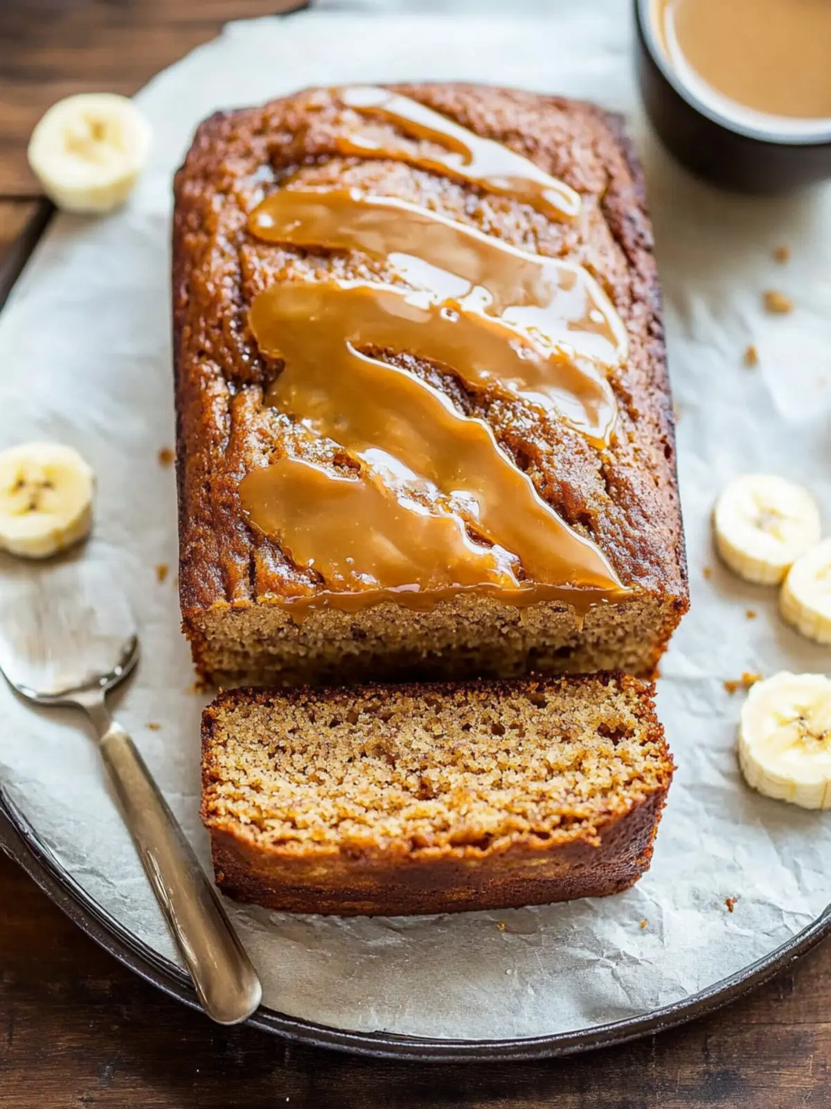 Caramel Macchiato Banana Bread: Rich, Sweet, and Oh-So-Delicious 3 Caramel Macchiato Banana Bread