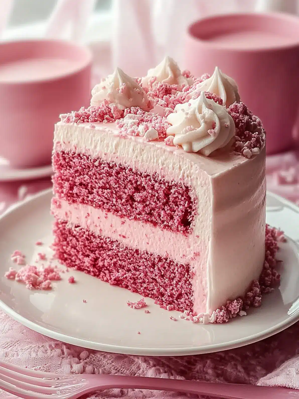 Delicious Pink Velvet Cake to Celebrate Mom's Day in Style 5 Pink Velvet Cake