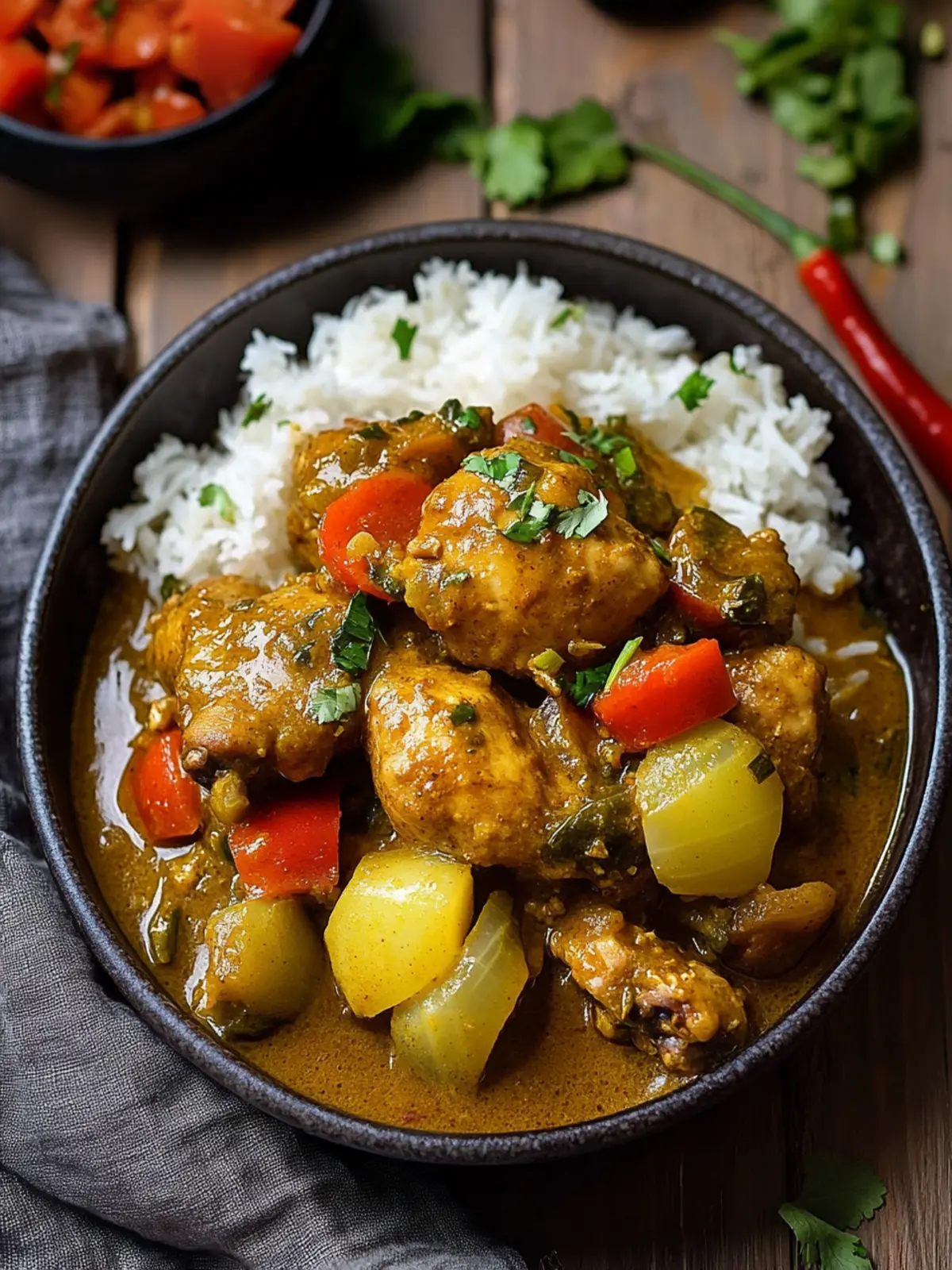 Irresistible Jamaican Curry Chicken: A Taste of Home Comfort 4 Jamaican Curry Chicken