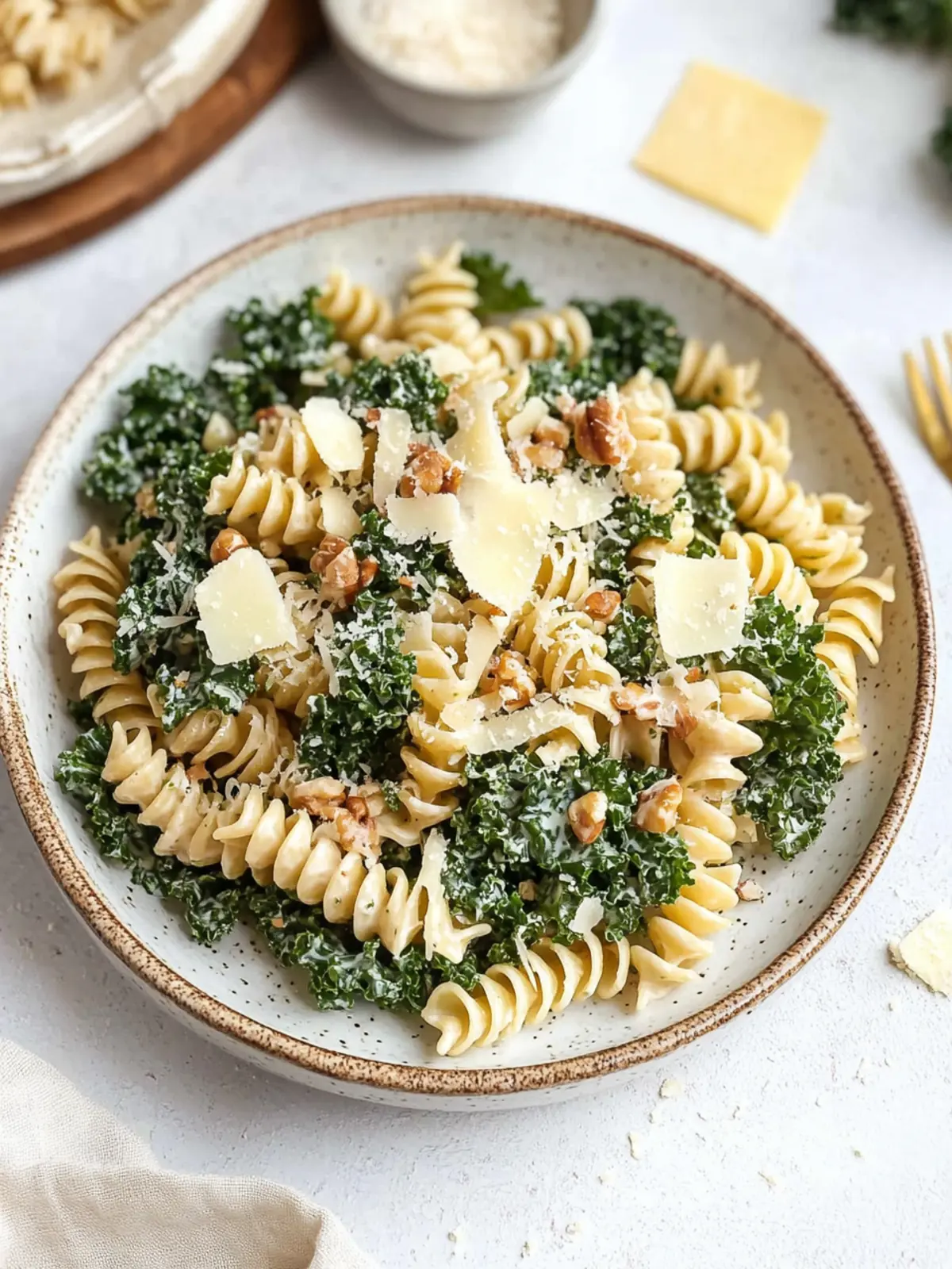 Delicious Kale Caesar Pasta Salad for Easy Healthy Meals 4 Kale Caesar Pasta Salad