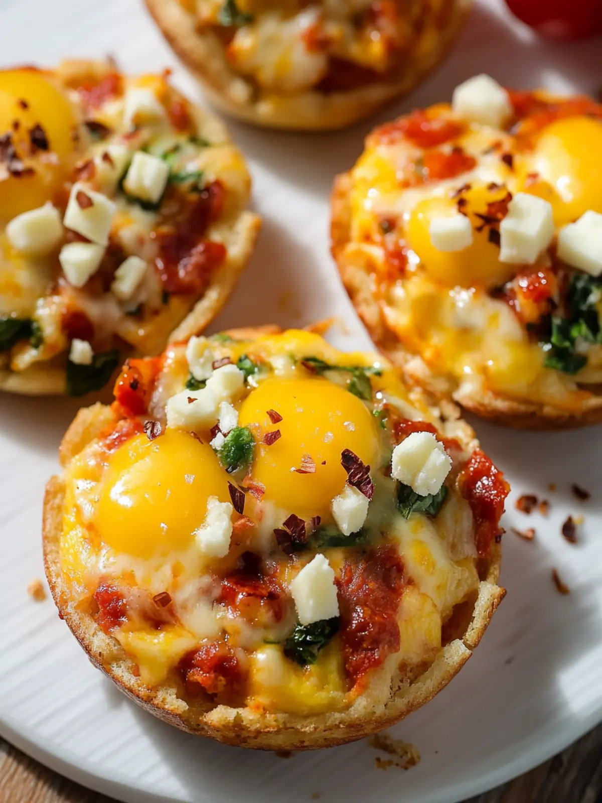 Mouthwatering Muffin Breakfast Pizzas for a Fun Morning Twist 4 Muffin Breakfast Pizzas