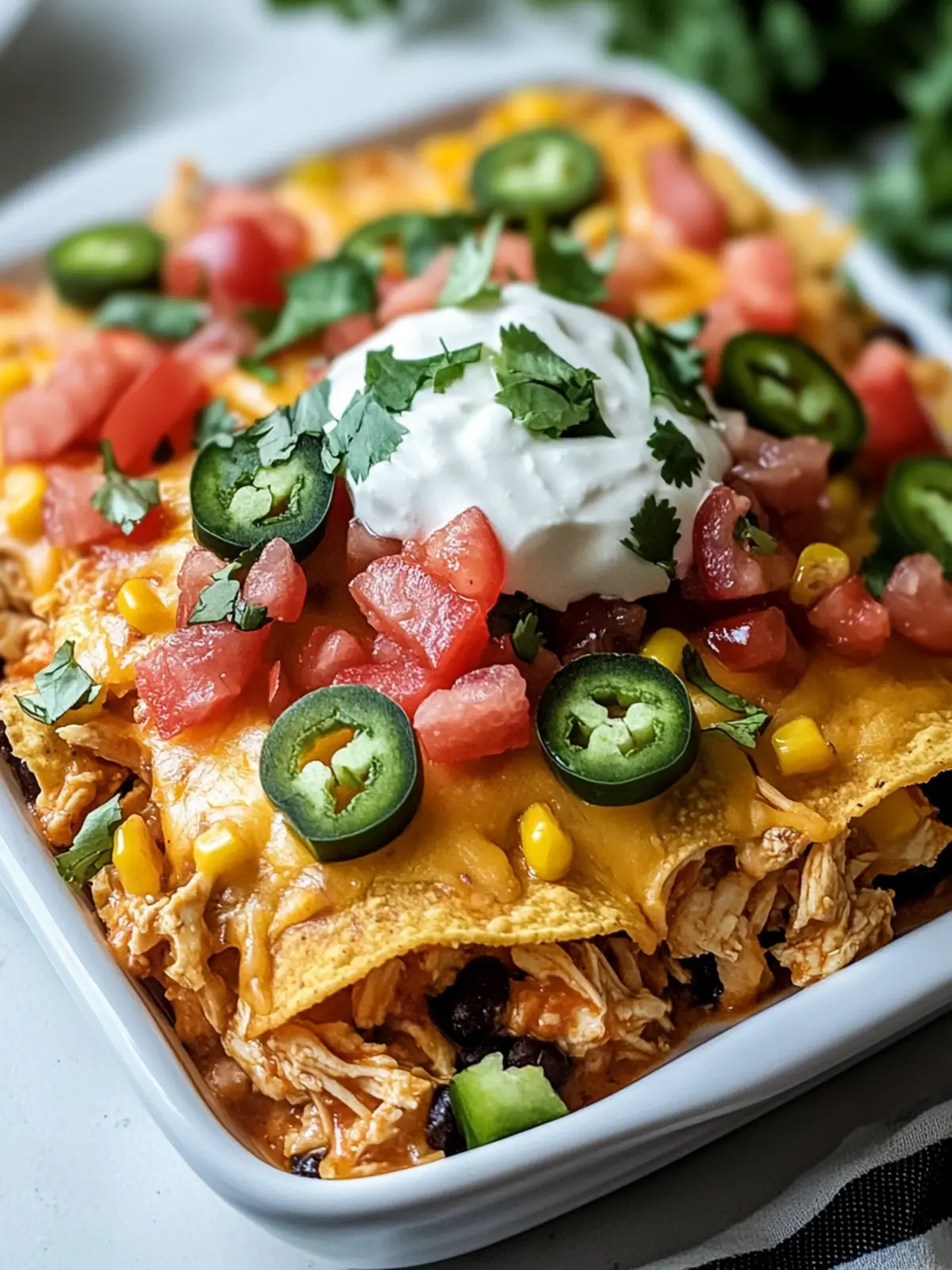 Ultimate Chicken Taco Casserole for Cozy Family Nights 4 Chicken Taco Casserole